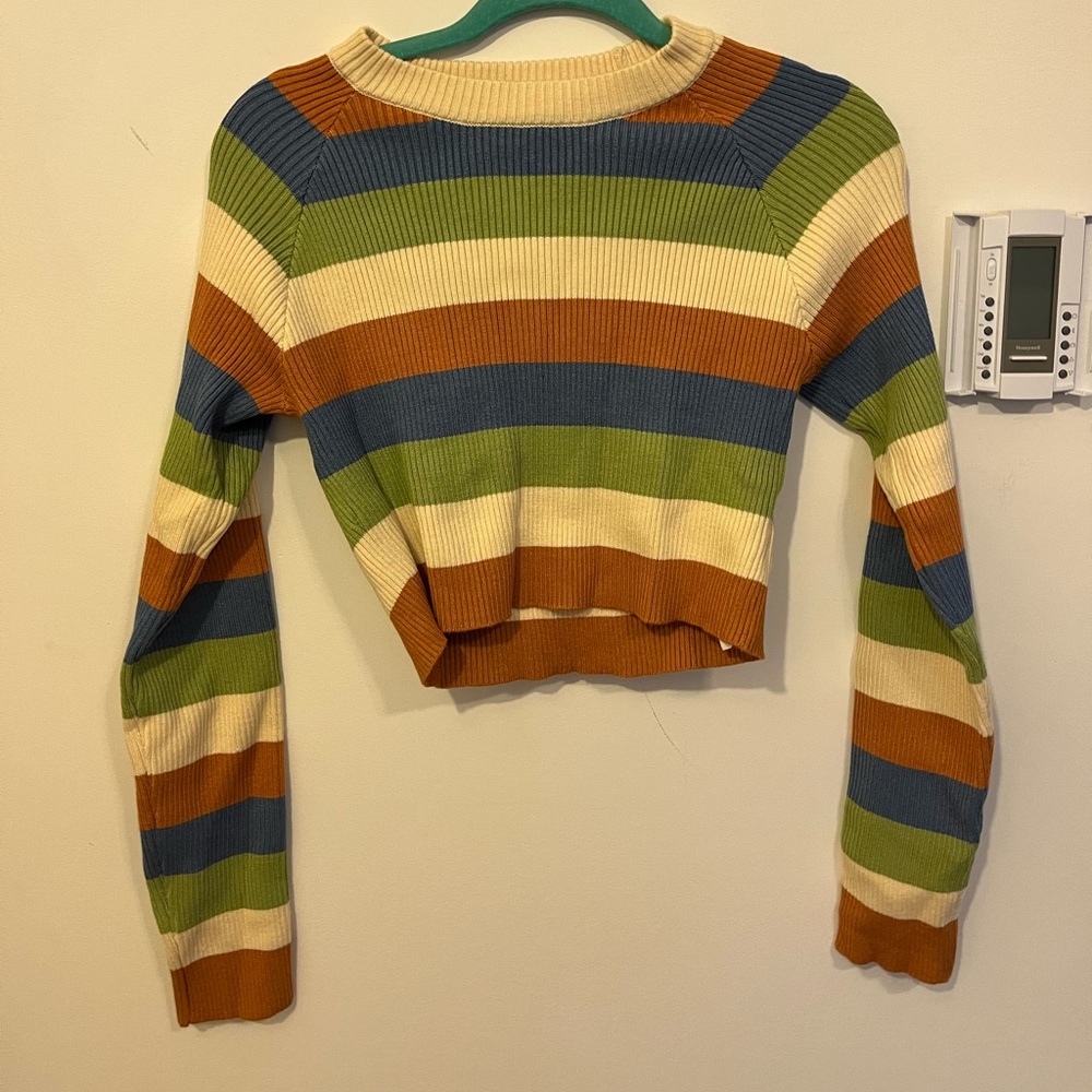 Nasty gal striped shirt